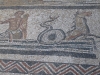 Mosaic in Roman bathhouse in Volubilis