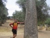 Ed and the Megalith, near Evora, Spain