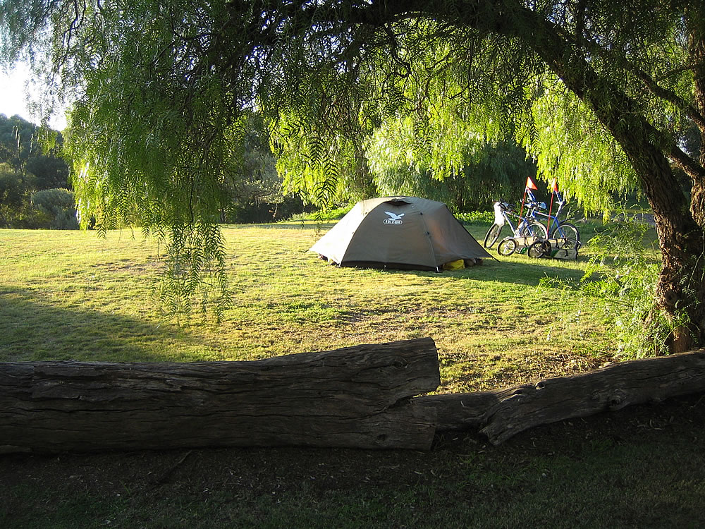 Lovely campsite at Yacka in the Clare Valley