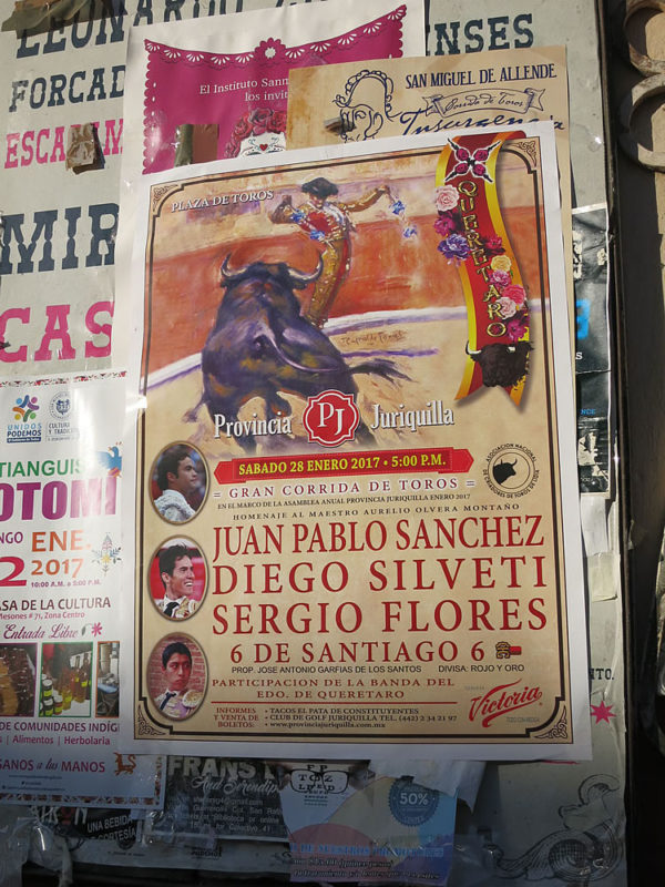 Loving the local poster boards for some insight into Mexican life